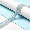 Natural Aquamarine Beads Strands G-D467-A10-4