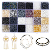 24 Styles Glass Seed Beads SEED-ME0001-26-1