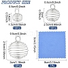 Iron Wire Pendants Set IFIN-YW0001-23-6