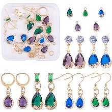 DIY Teardrop Earring Making Kit DIY-SZ0009-39