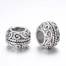 Alloy European Beads MPDL-G007-04AS