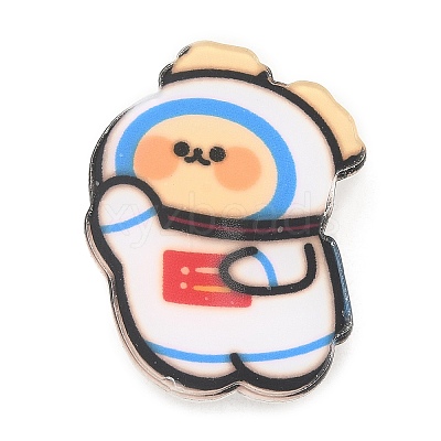 Cartoon Style Acrylic Brooches JEWB-P018-02I-1