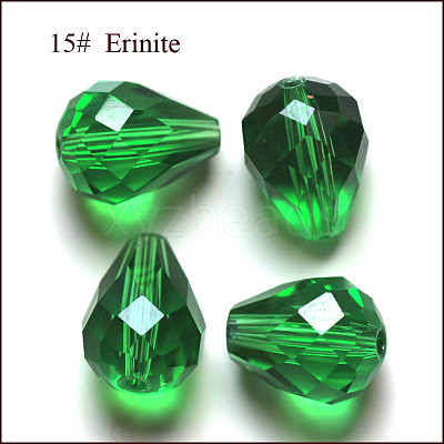 Imitation Austrian Crystal Beads SWAR-F062-8x6mm-15-1