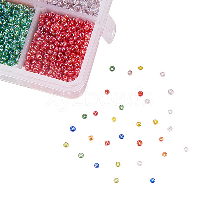 12/0 Round Glass Seed Beads SEED-X0050-2mm-17-1
