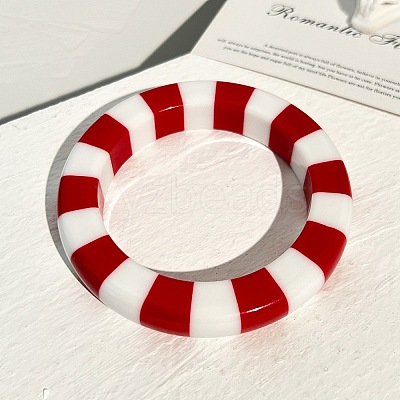 Resin Bangles BJEW-H600-58B-02-1