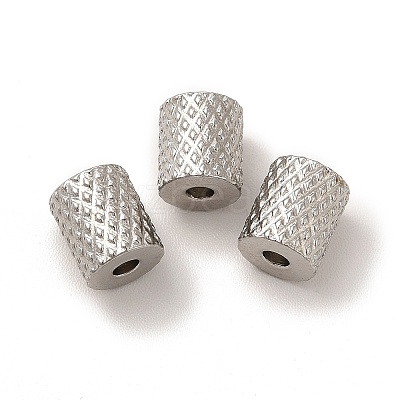 Non-Tarnish 201 Stainless Steel Beads X-STAS-M089-10P-1