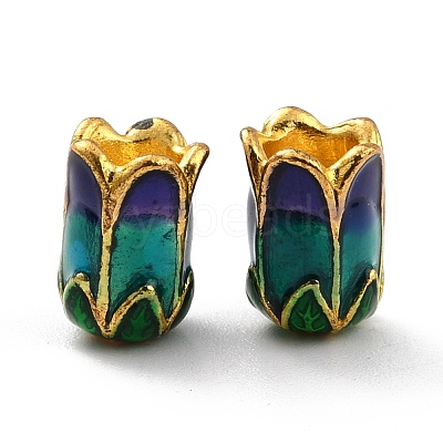 Alloy Bead Caps ENAM-G111-06G-1