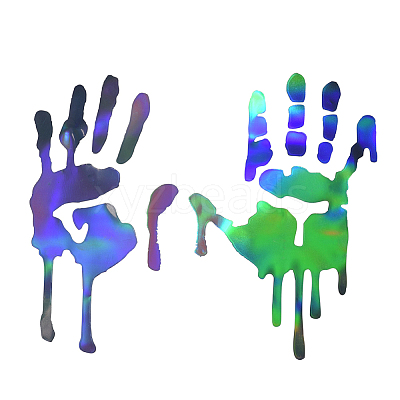 Car Decals- 1 Pcs Hand Car Hood Sticker ST-F711-1-1