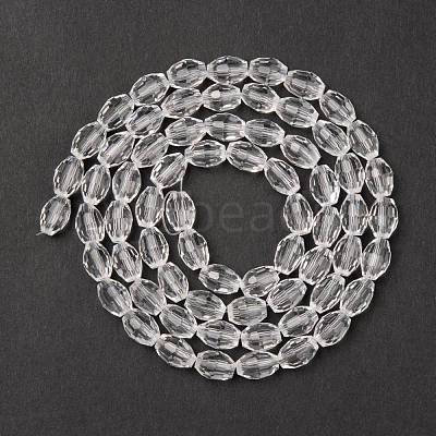Glass Beads Strands X-GC893Y-14-1