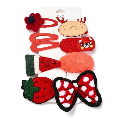 Iron Snap Hair Clips & Alligator Hair Clips Sets for Kids PHAR-L007-A01-1