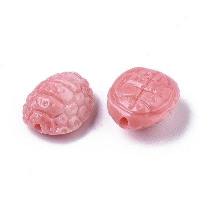 Carved Synthetic Coral Beads CORA-R019-033-1