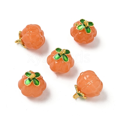 Glass Charms GLAA-P072-04G-1