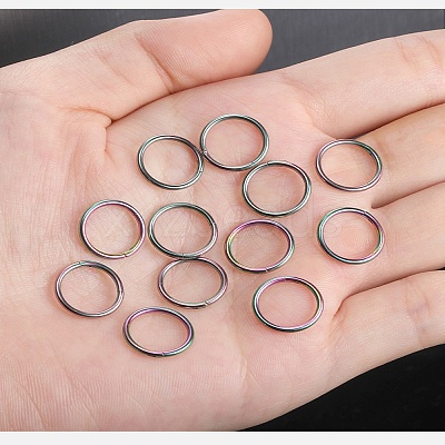 316L Surgical Stainless Steel Hoop Cartilage Earrings WGB51CA-19-1