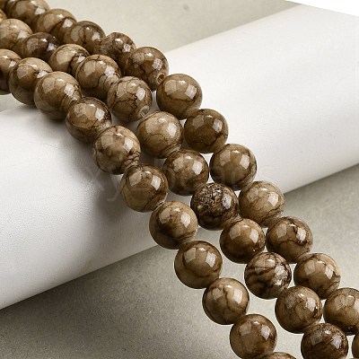 Natural Striped Stone Beads Strands G-D315-A01-03-12mm-1