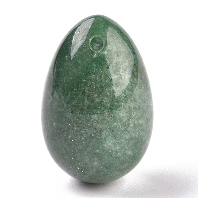 Natural Green Aventurine Pendants G-P438-D-02-1