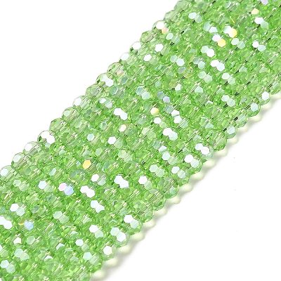 Transparent Glass Beads EGLA-A035-T4mm-B09-1