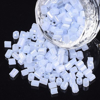 6/0 Two Cut Glass Seed Beads SEED-S033-08B-03-1