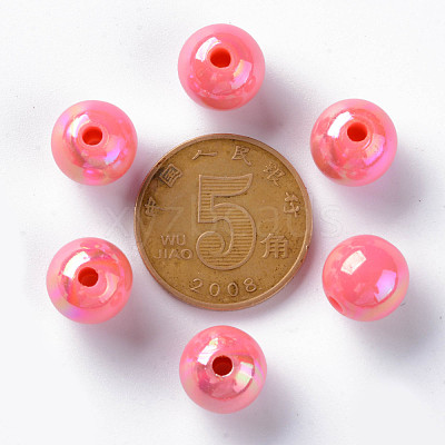 Opaque Acrylic Beads MACR-S370-D10mm-A04-1