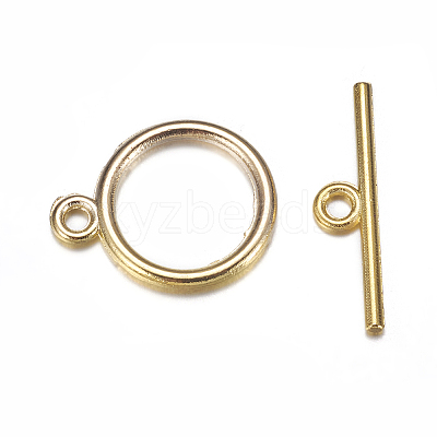 Tibetan Style Toggle Clasps LS-TIBE-A12208-G-NR-1