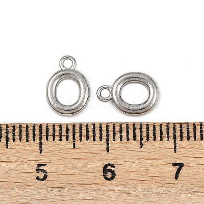 304 Stainless Steel Charms STAS-G356-08P-O-1