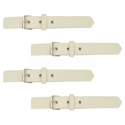 PU Imitation Leather Buckles BUTT-WH0027-46P-03-1