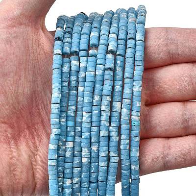 Dyed Synthetic Imperial Jasper Beads Strands G-Z089-A03-F-1