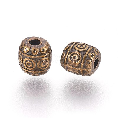 Tibetan Style Alloy Beads X-MLF0888Y-1