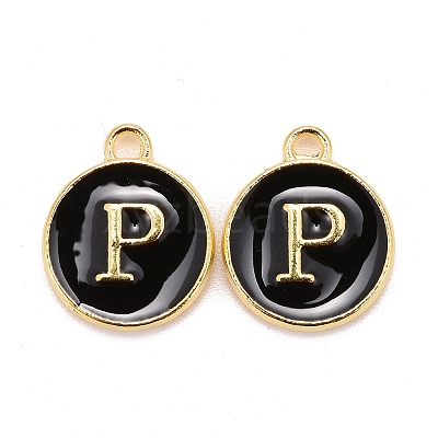 Golden Plated Alloy Charms ENAM-S118-02P-1