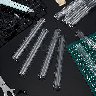 Acrylic Round Tube OACR-WH0056-007C-1