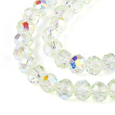 Transparent Glass Beads Strands LS-EGLA-N016-3mm-06-1