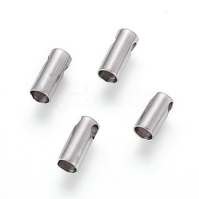 Tarnish Resistant 304 Stainless Steel Cord Ends STAS-F232-01D-P-1