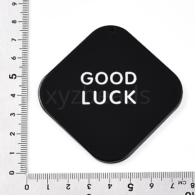 Acrylic Big Pendants OACR-N139-04-1