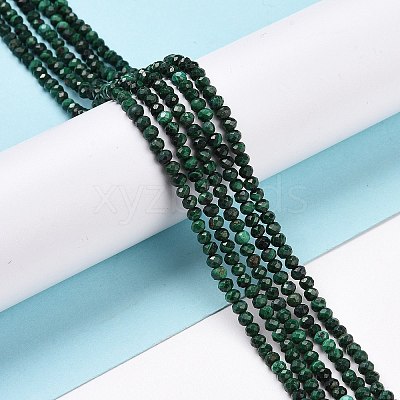 Natural Malachite Beads Strands G-E194-08-1