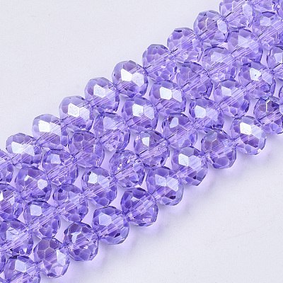 Baking Paint Glass Beads Strands EGLA-Q120-C-A01-1