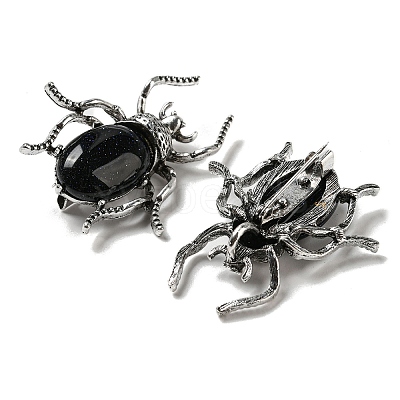 Dual-use Items Alloy Spider Brooch JEWB-C026-03F-AS-1