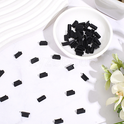 50Pcs TPU Mobile Anti-Dust Plugs FIND-SC0022-46B-1
