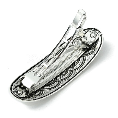 Alloy Hair Barrettes OHAR-C010-05C-AS-1