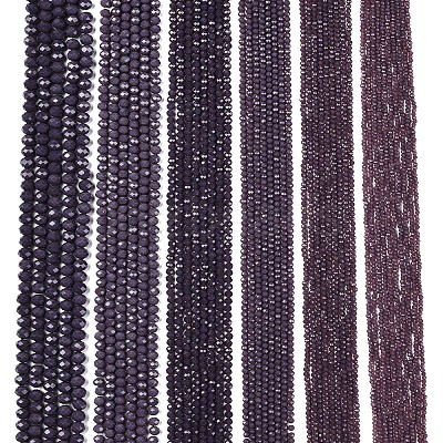 Opaque Solid Color Imitation Jade Glass Beads Strands EGLA-A044-P3mm-D11-1