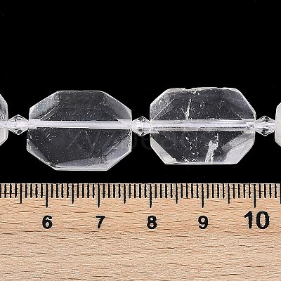 Natural Quartz Crystal Beads Strands G-B125-P16-01-1