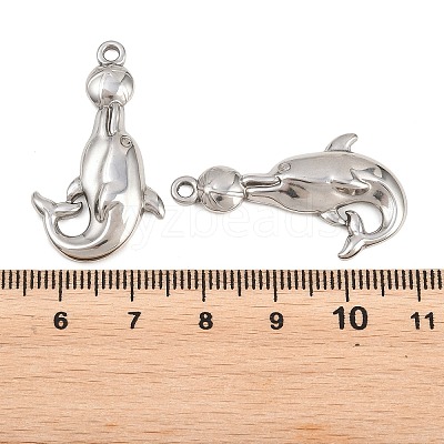 304 Stainless Steel Pendants STAS-K309-03B-P-1