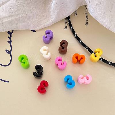 Opaque Acrylic Beads OACR-N163-43D-1