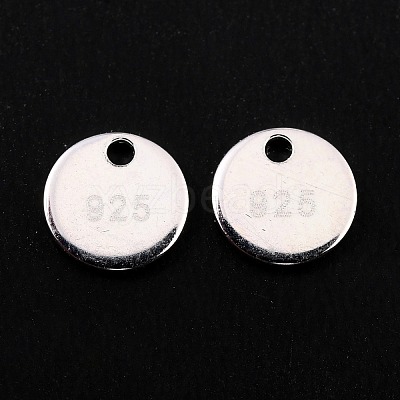925 Sterling Silver Chain Tabs STER-K167-011A-S-1