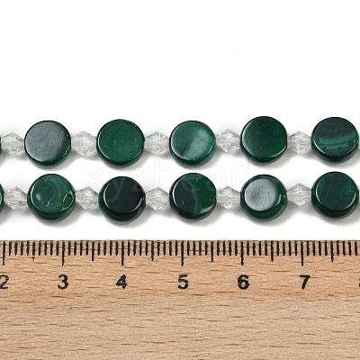 Natural Malachite Beads Strands G-L630-E01-8mm-1
