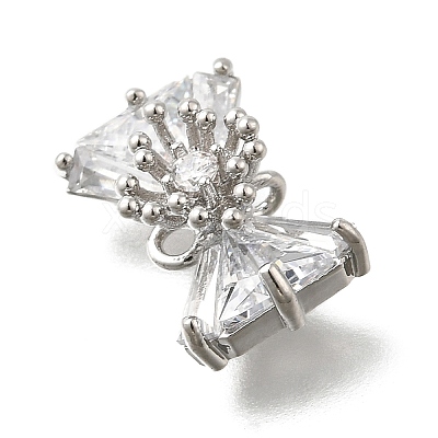 Brass Micro Pave Cubic Zirconia Pendants LS-KK-U061-22P-1