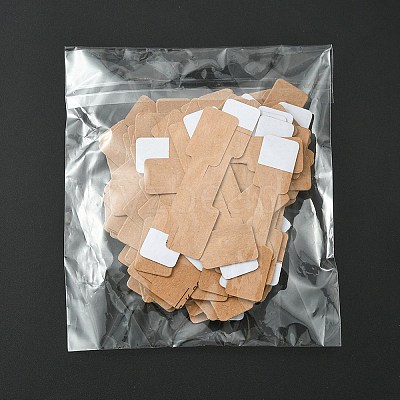Paper Fold Over Blank Sticky Price Tags CDIS-YW0001-09B-1