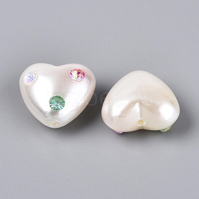 ABS Plastic Imitation Pearl Beads SACR-T017-79A-1