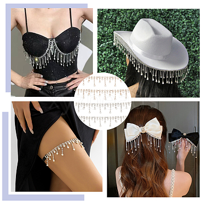 2 Yards 2 Colors Rhinestone Cup Chains CH-WR0001-02-1