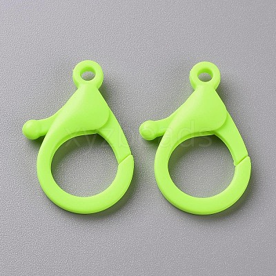 Plastic Lobster Claw Clasps KY-ZX004-01A-02-1