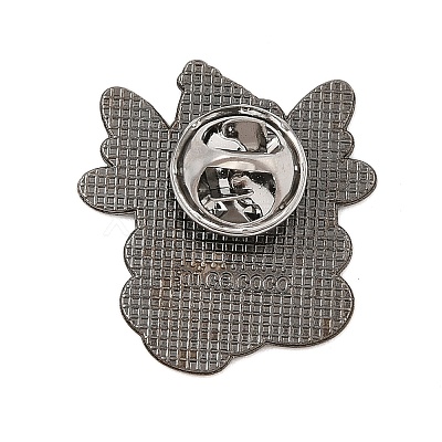 Christmas Theme Zinc Alloy Enamel Pin Brooch for Backpack Clothes JEWB-R003-02EB-10-1