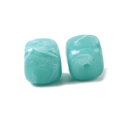 Opaque Acrylic Beads OACR-D320-01H-1